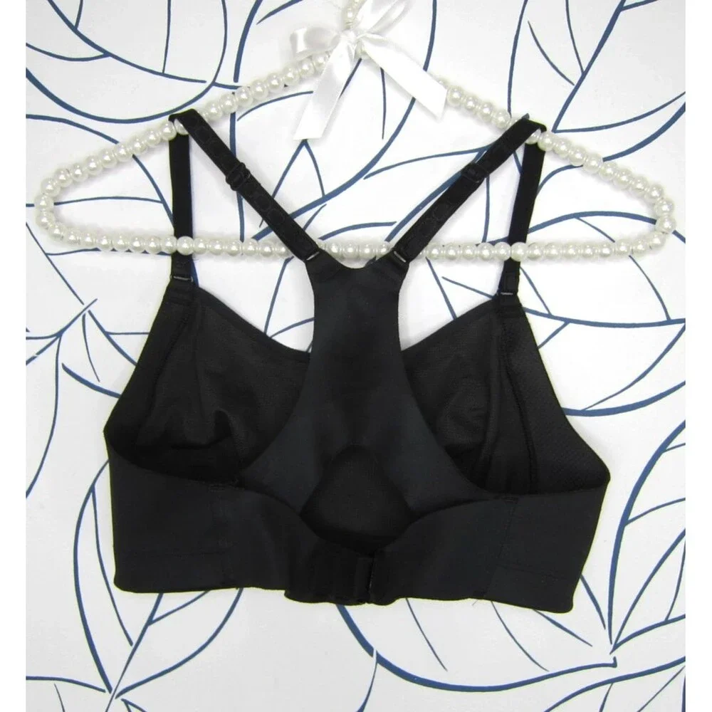 Nike Alpha Dri-Fit High Support Sports Bra Black Size 34C Yoga Run